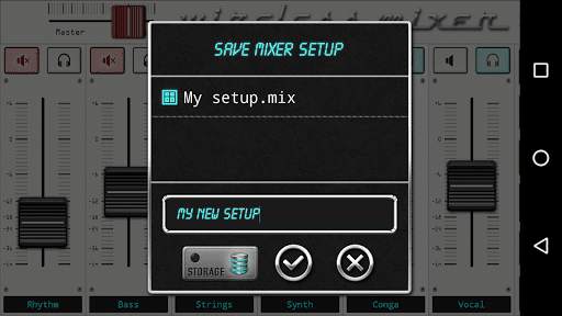 Wireless Mixer - MIDI screenshot 3