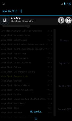 ArmAmp Music Player screenshot 7