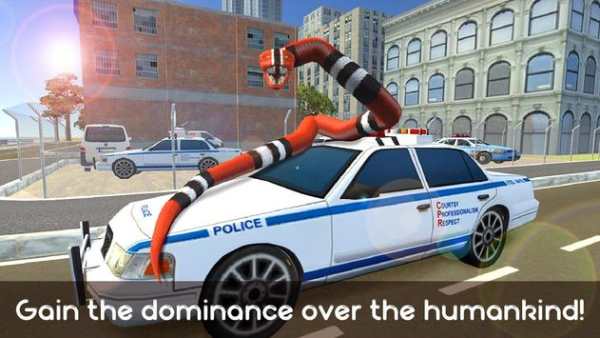 Angry Anaconda Hunting Animals screenshot 4