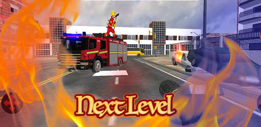 Put out the fire with a fire truck screenshot 4