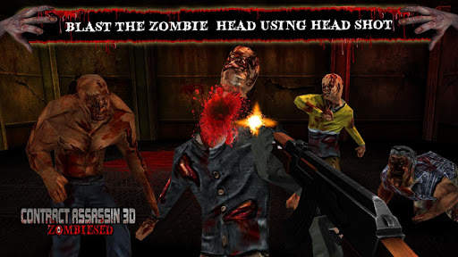 Contract Assassin 3D - Zombies screenshot 6