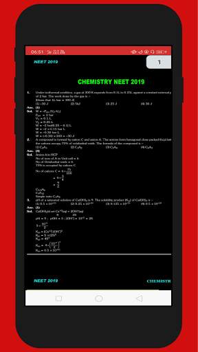 Neet Previous Year Question Paper: Offline screenshot 7