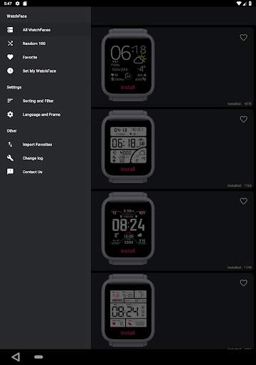 My WatchFace [Free] for Amazfit Bip screenshot 9
