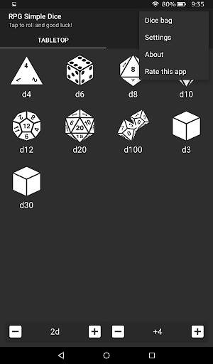 RPG Simple Dice screenshot 11