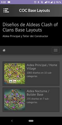 Diseños Aldeas para COC screenshot 2
