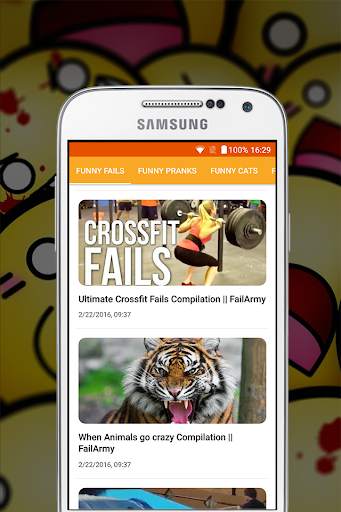FunnyTV - Funny Videos Clips - Free App screenshot 1