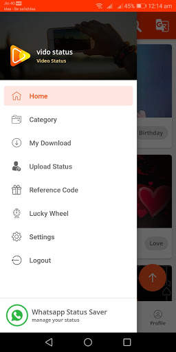 Earn Money Video App And Video Status Reward App स्क्रीनशॉट 2
