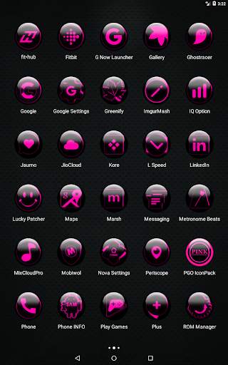 Pink Glass Orb Icon Pack скриншот 19