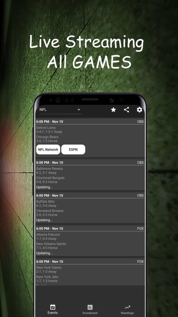Dofu Live NFL NBA NHL Baseball screenshot 2