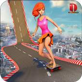 Girl Skating Run Adventure- Skateboard Game 1.0