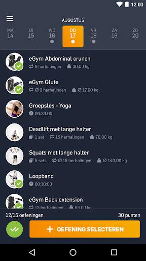 EGYM Fitness App screenshot 7
