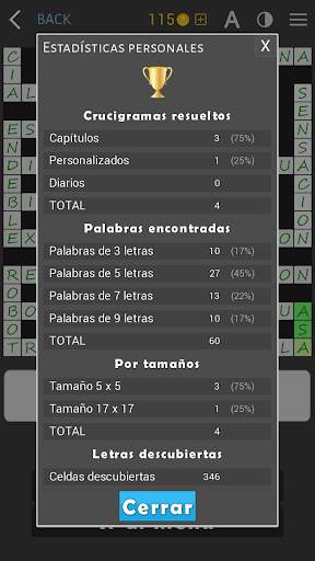Crosswords - Spanish version (Crucigramas) screenshot 15