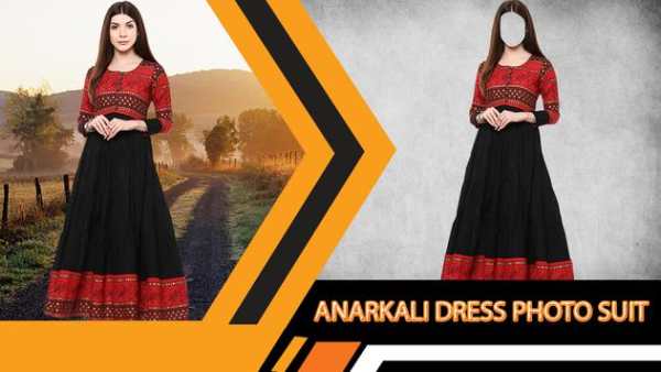Anarkali Dress Photo Suit Editor screenshot 2