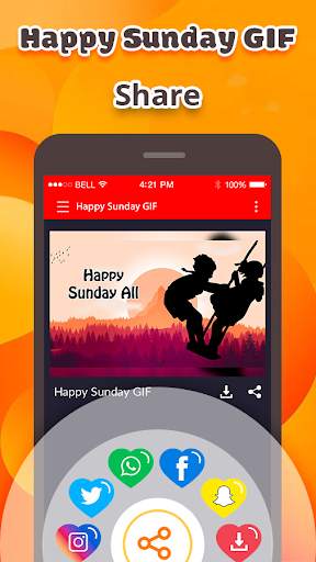 Happy Sunday GIF screenshot 12