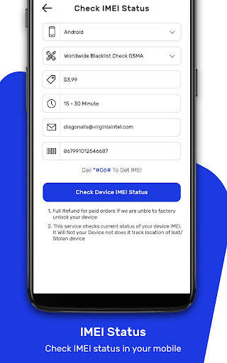 Free SIM Network Unlock Code for Samsung Phones screenshot 21