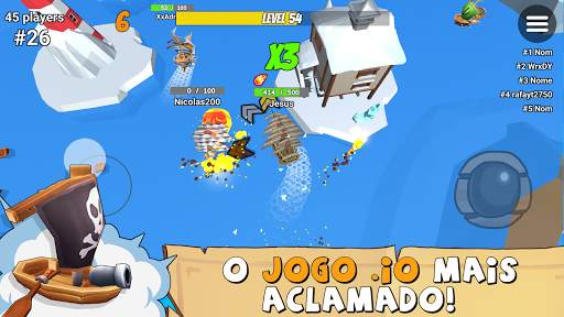 Navio.io - Novo jogo io multiplayer online grátis screenshot 1