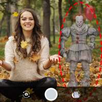Pennywise ghost photo editor - Halloween 2020