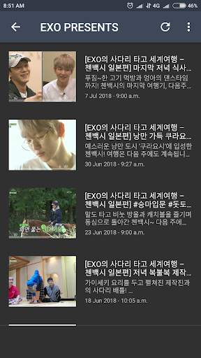 EXO Lyrics (Offline) screenshot 5