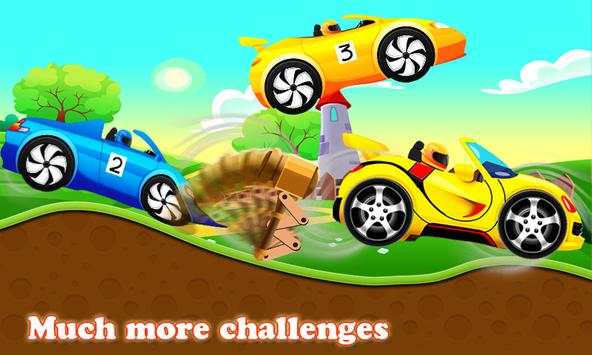 Uphill Climbing Car Racing Games: Baby Fun Ride screenshot 7