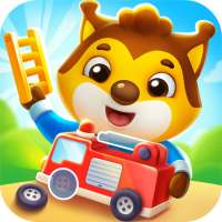 Toddler puzzle games for kids - Match shapes game logo