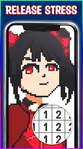 Anime Manga Pixel Coloring 6 تصوير الشاشة