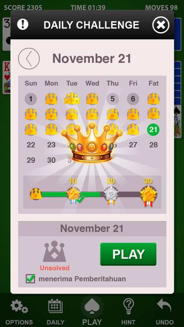 Solitaire screenshot 5
