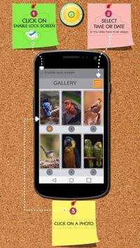 Birds Zipper Lock Screen screenshot 1
