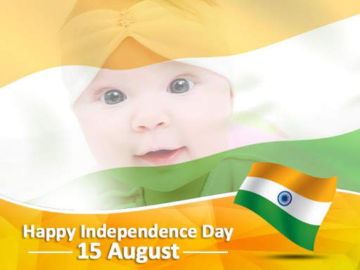 Flag on Face Photo Editor (independence Day) screenshot 1