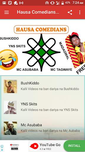 Hausa Comedians Free screenshot 2