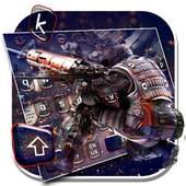 Cool Sniper Gun Keyboard Theme 10001001