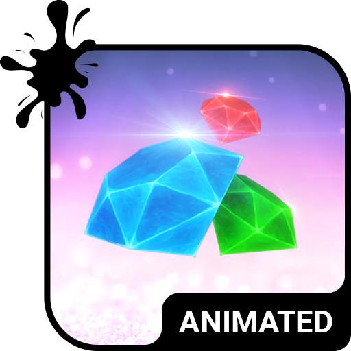 Diamonds Animated Keyboard   Live Wallpaper 3.63
