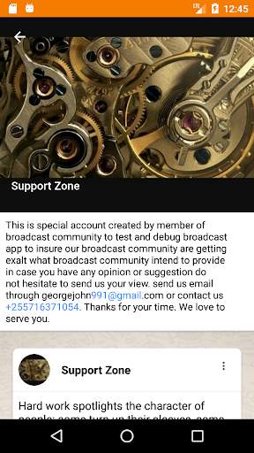 Broadcast Messenger screenshot 4