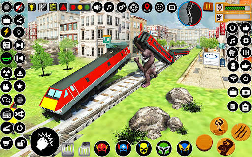 Angry Gorilla City Attack स्क्रीनशॉट 16