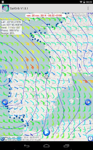 Marine Weather | SailGrib Free screenshot 10