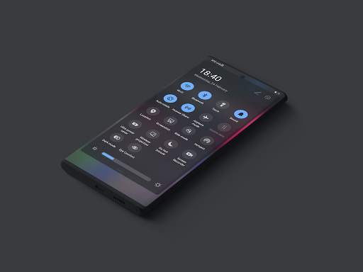 MIUI12.5 Geometry Dark Theme for EMUI 11/10/9/8/5 screenshot 8