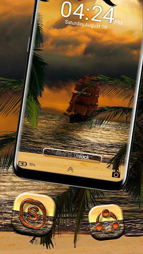 Sea Sunset Launcher Theme screenshot 4