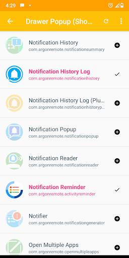 App Drawer Popup (Shortcuts) screenshot 2