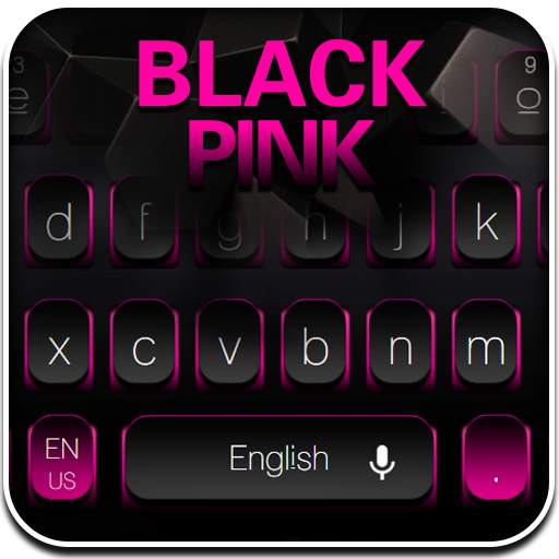 Black Pink Keyboard 10001004