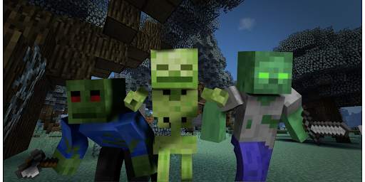 Zombie Mod for Minecraft screenshot 1