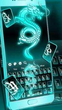 Neon Dragon Keyboard Theme screenshot 2