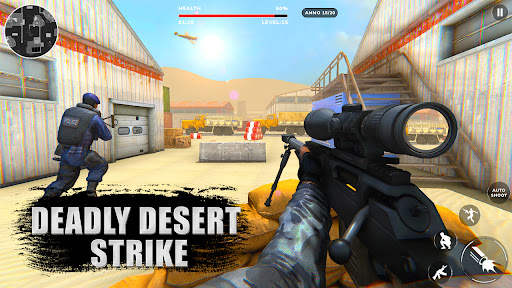 Deadly Desert Strike- Modern Military Sniper Games screenshot 5