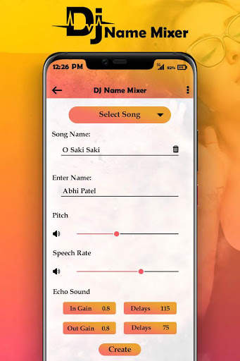 DJ Name Mixer with Music Player : Name Mix to Song screenshot 3