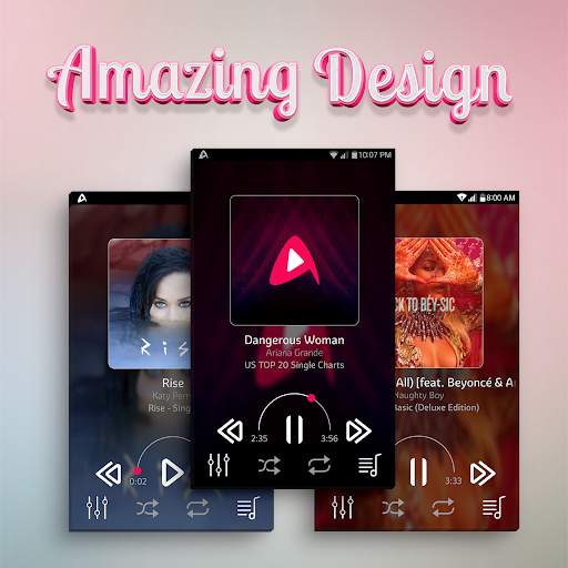 Amuzicg - Music player & Radios 1 تصوير الشاشة