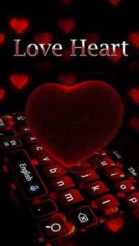 Love Heart Keyboard Theme screenshot 3