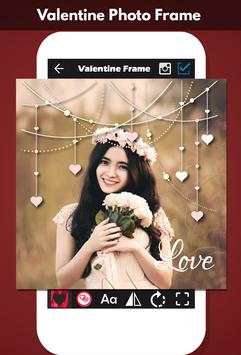 Valentine Photo Frame screenshot 8