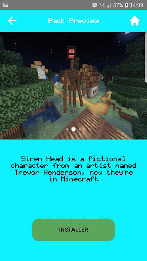 Siren Head Mod for Minecraft PE Horror Game 2020 screenshot 4