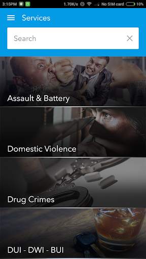 Legal Knock - Client App screenshot 2