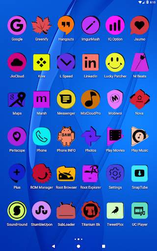 Colorful Flat Icon Pack screenshot 21