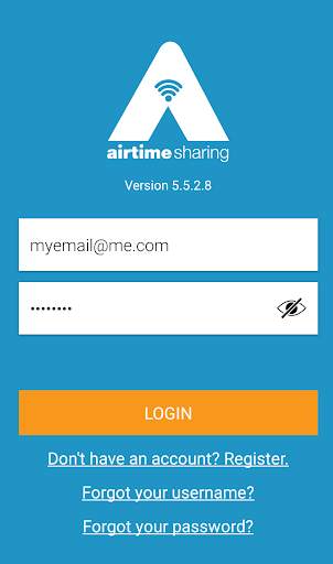 Airtime Sharing screenshot 1