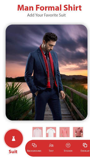 Man Formal Photo Suit screenshot 3